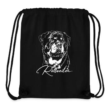 ROTTWEILER Hund Rotti Rottie IGP Wilsigns Hunde - Stanley/Stella recycelter Gym Bag - Schwarz - Vorne