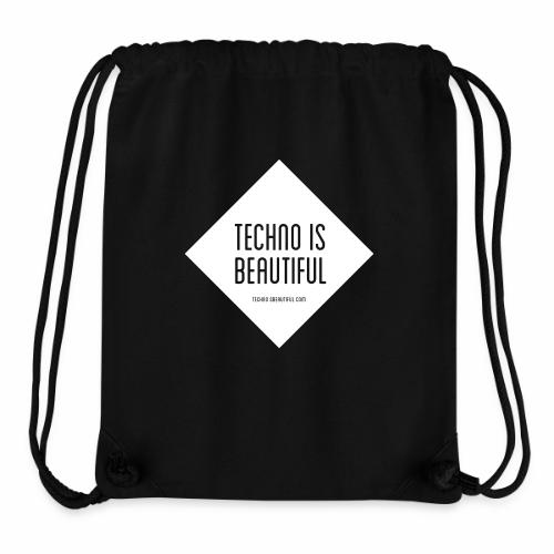 Techno Is Beautiful - White Diamond - Stanley/Stella recycelter Gym Bag