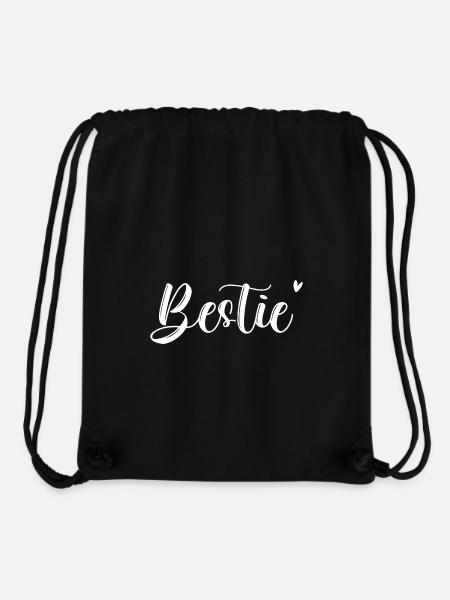 Bête - Sac à cordon recyclé Stanley/Stella - noir