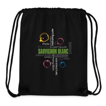 Sauvignon Blanc - Stanley/Stella recycelter Gym Bag - Schwarz - Vorne