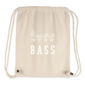 basse - Sac à cordon recyclé Stanley/Stella - blanc naturel - Devant