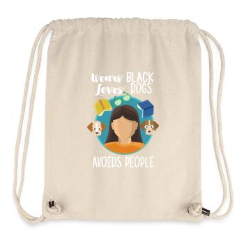Introvert - Stanley/Stella Recycled Gym Bag - natural - Front