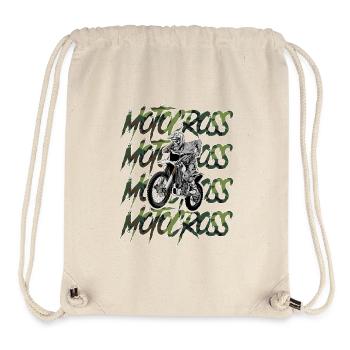Motocross camouflage - Stanley/Stella Recycled Gym Bag - natural - Front