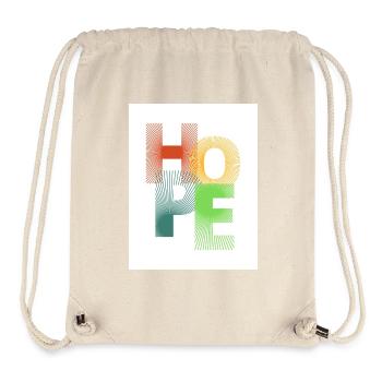 Hope - Stanley/Stella Recycled Gym Bag - natural - Front