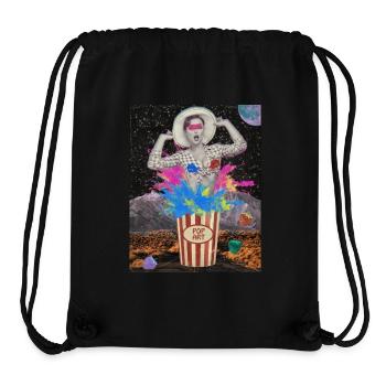 Pop-Art-Collage - Stanley/Stella recycelter Gym Bag - Schwarz - Vorne