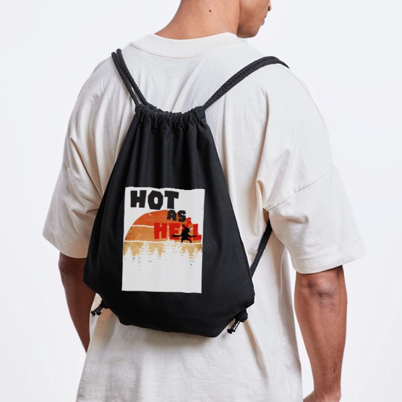 Hot as hell. Hot as hell. Stanley/Stella Recycled Gym Bag