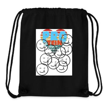 Protein. Protein. - Stanley/Stella recycelter Gym Bag - Schwarz - Vorne