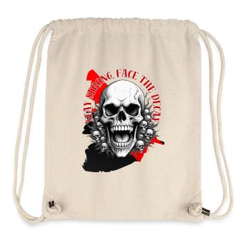 Stay strong, face the Decay - Stanley/Stella Recycled Gym Bag - natural - Front