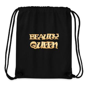 Reine de Beauté - Sac à cordon recyclé Stanley/Stella - noir - Devant
