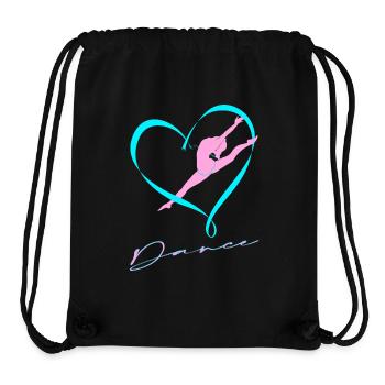 Dance - Stanley/Stella Recycled Gym Bag - black - Front