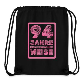 Proverb 94 - Stanley/Stella Recycled Gym Bag - black - Front