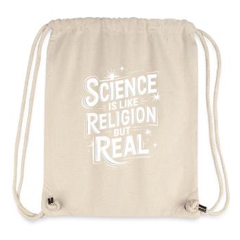 Atheismus Atheist Anti-Religion Agnostiker - Stanley/Stella recycelter Gym Bag - Naturweiß - Vorne