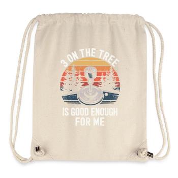 Perfekt für Retro-Auto-Enthusiasten - Stanley/Stella recycelter Gym Bag - Naturweiß - Vorne
