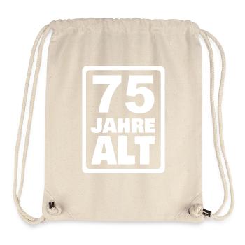 Year 75 - Stanley/Stella Recycled Gym Bag - natural - Front