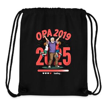Opa Loading - 2019/2015 - Stanley/Stella recycelter Gym Bag - Schwarz - Vorne