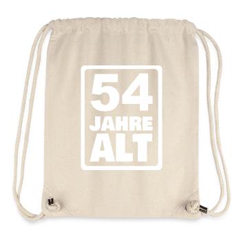 Year 54 - Stanley/Stella Recycled Gym Bag - natural - Front