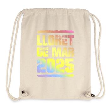 Lloret De Mar 2025 Bunt - Stanley/Stella recycelter Gym Bag - Naturweiß - Vorne