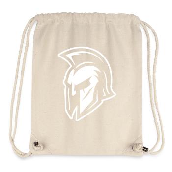 Gladiator Helm Sparta - Stanley/Stella recycelter Gym Bag - Naturweiß - Vorne