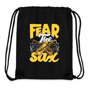 Saxophone - Stanley/Stella Recycled Gym Bag - black - Front