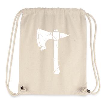 Viking Axe Mosaic Sliver Fantasy - Stanley/Stella Recycled Gym Bag - natural - Front