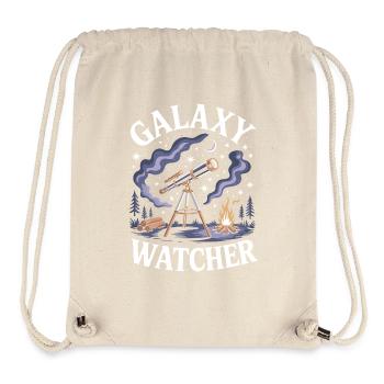 Galaxy Watcher - Stanley/Stella recycelter Gym Bag - Naturweiß - Vorne