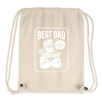 Best Dad Grillmeister - Stanley/Stella recycelter Gym Bag - Naturweiß - Vorne
