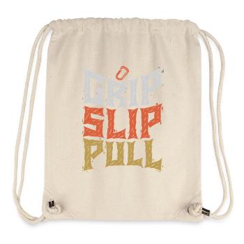 Grip Slip Pull Graphic Tee - Stanley/Stella Recycled Gym Bag - natural - Front