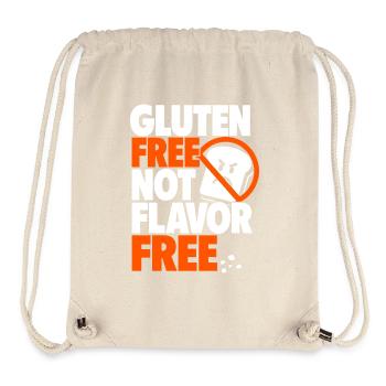 Gluten Free Not Flavor Free - Stanley/Stella recycelter Gym Bag - Naturweiß - Vorne