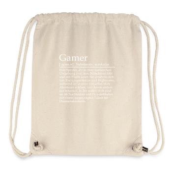 Gamer Duden - Stanley/Stella Recycled Gym Bag - natural - Front