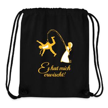 Es Hat Mich Erwischt! (Junggesellenabschied JGA) - Stanley/Stella recycelter Gym Bag - Schwarz - Vorne