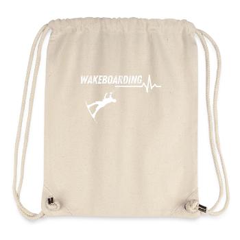 Wakeboarden - Stanley/Stella recycelter Gym Bag - Naturweiß - Vorne