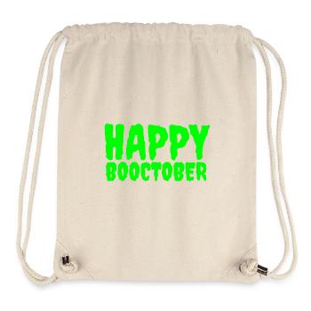 Kürbis Halloween Wahnsinn - Stanley/Stella recycelter Gym Bag - Naturweiß - Vorne