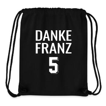 Danke Franz - Stanley/Stella recycelter Gym Bag - Schwarz - Vorne