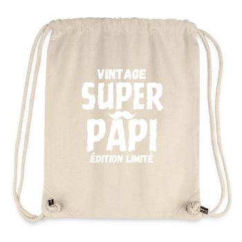 SUPER PAPI - Stanley/Stella Recycled Gym Bag - natural - Front