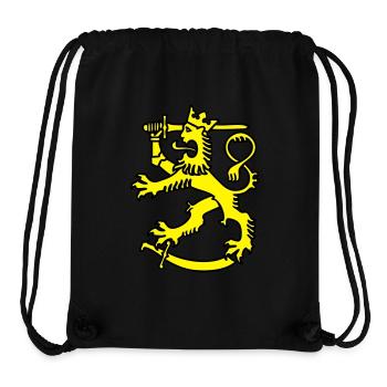 finnisches symbol finnland löwenflagge - Stanley/Stella recycelter Gym Bag - Schwarz - Vorne