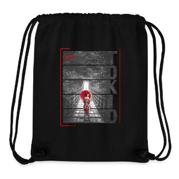 TOKIO - Stanley/Stella recycelter Gym Bag - Schwarz - Vorne