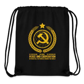 Communist internationalism - Stanley/Stella Recycled Gym Bag - black - Front