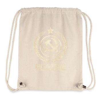 Communist Internationalism - Stanley/Stella Recycled Gym Bag - natural - Front