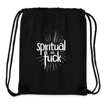 Spiritual - Stanley/Stella Recycled Gym Bag - black - Front