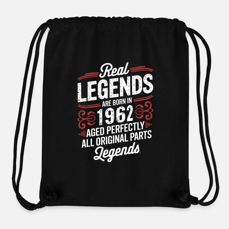 62. Jahrestag September 1962 - Stanley/Stella recycelter Gym Bag - Schwarz
