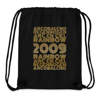 2009 - Stanley/Stella Recycled Gym Bag - black - Front