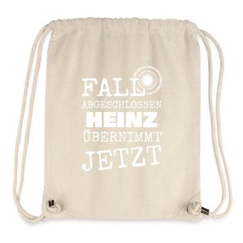 First name Heinz - Stanley/Stella Recycled Gym Bag - natural - Front