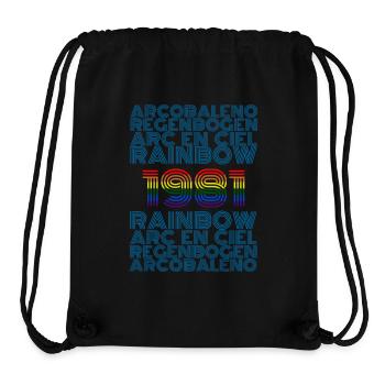 1981 - Stanley/Stella Recycled Gym Bag - black - Front