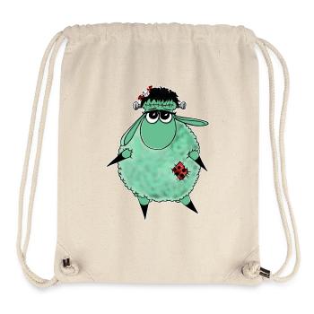 Wolly Sheepling Halloween Monster - Stanley/Stella recycelter Gym Bag - Naturweiß - Vorne