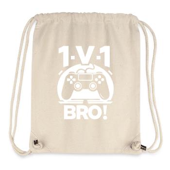 1v1 Bro - Stanley/Stella Recycled Gym Bag - natural - Front