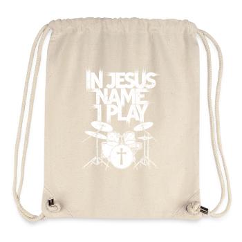 Dynamics in worship - Stanley/Stella Recycled Gym Bag - natural - Front