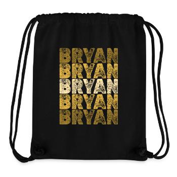 Roots Bryan - Stanley/Stella Recycled Gym Bag - black - Front