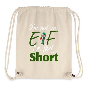 I'm not an elf i'm just short - Sac à cordon recyclé Stanley/Stella - blanc naturel - Devant
