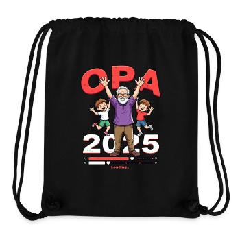 Opa 2019/2015loading - Stanley/Stella recycelter Gym Bag - Schwarz - Vorne