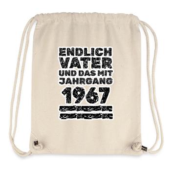 1967 - Stanley/Stella recycelter Gym Bag - Naturweiß - Vorne